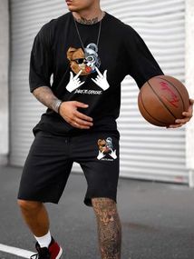 Комплект футболка та шорти ДТФ