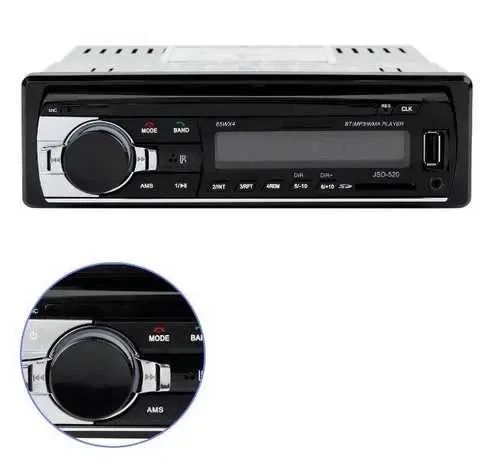 Автомагнітола JSD-520BT +AUX +Радіо +Bluetooth, Bluetooth магнітола в машину, Автомобільна магнітола 1 din