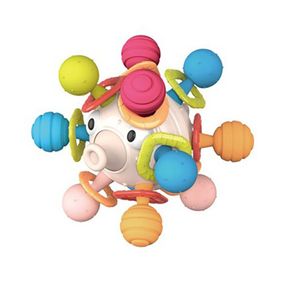 Детская погремушка "НЛО" RT603-7 текстурные шарики, сенсорная, подвижные детали