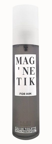 Чоловіча туалетна вода з феромонами Mag'netik for Him від NUEI 50 мл Sex Aura | Зображення 1