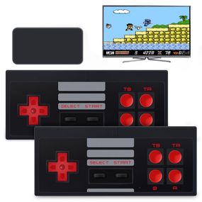 Игровая приставка Денди 8Bit на 620 игр, с 2 беспроводными джойстиками, Game 620 / Детская ретро консоль для