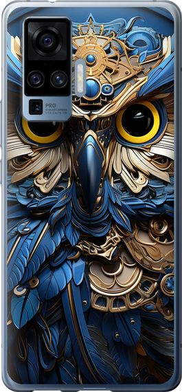 Чехол на Vivo X50 Pro Сова v2 "5649u-1956-17620"