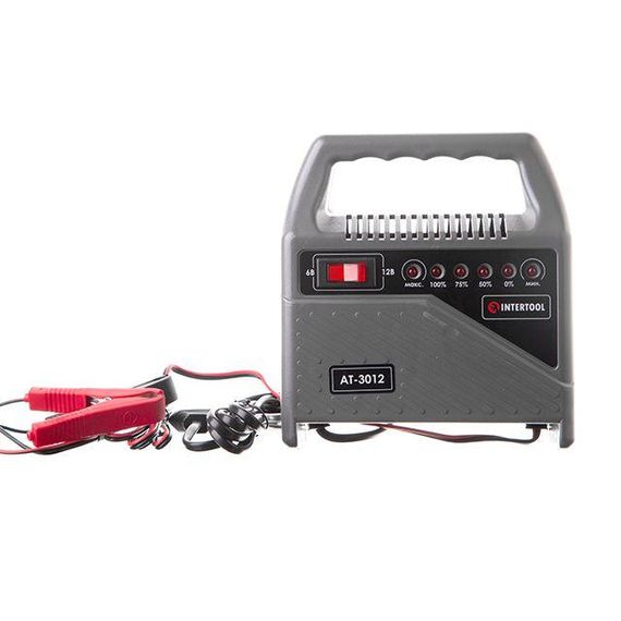 Пристрій зарядний для акумуляторів з трансформатором INTERTOOL AT-3012 | Зображення 1