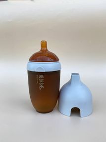 Пляшечка для годування HEORSHE 240 мл Сіра