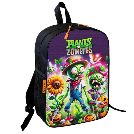 Рюкзак школьный детский Растения против Зомби "Plants vs Zombies" 36х27 см для мальчика (01082)