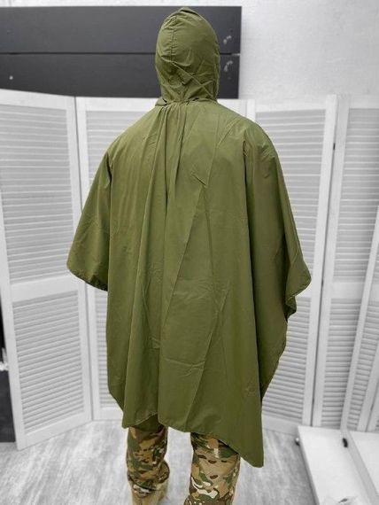 Військовий дощовик! Плащ-Накидка! Військове Пончо! Тактичний дощовик ЗСУ!   знижка | Зображення 1