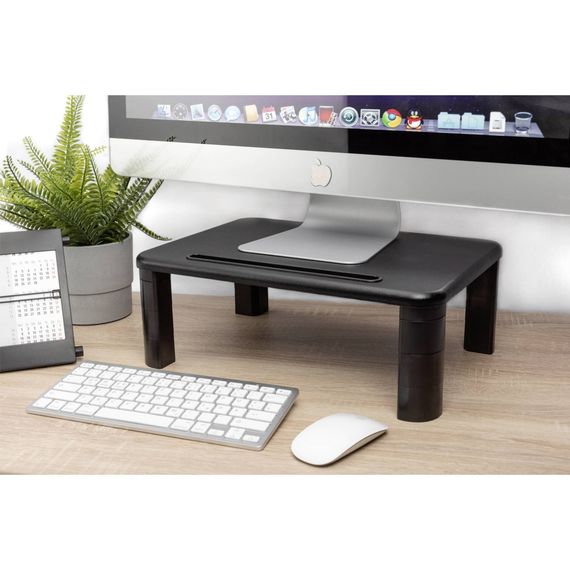Подставка для монитора Digitus Ergonomic Monitor Riser, black (DA-90458) | Зображення 1