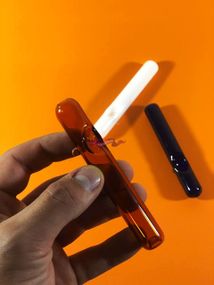 Стеклянная трубка Stick Желтый