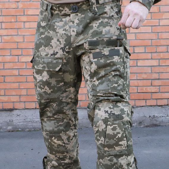 Таĸтичні штани PREDATOR з наĸолінниĸами Rip-Stop 80/20, Піĸсель, 56/4 | Зображення 4