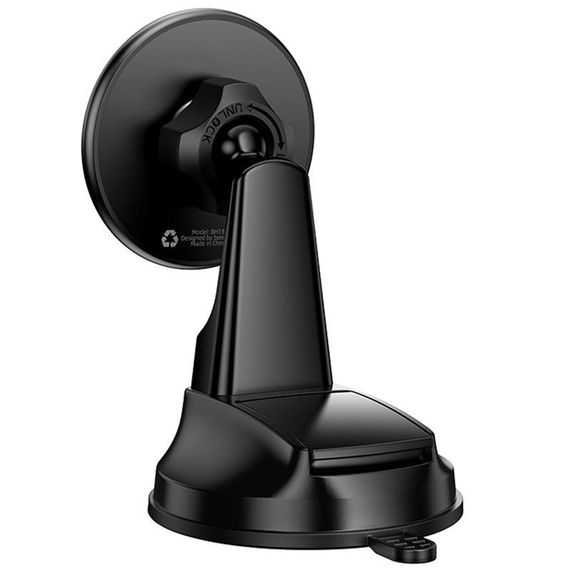 Автотримач Borofone BH136 Parker ring magnetic (center console) Black | Зображення 4