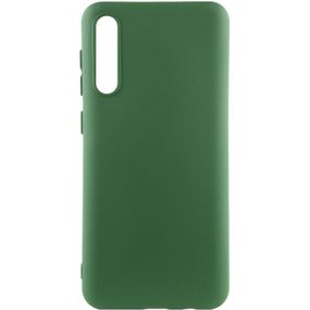 Чехол Silicone Cover Lakshmi (AA) для Samsung Galaxy A50 (A505F) / A50s / A30s Зеленый / Dark green