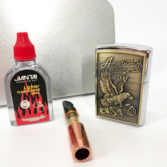 Запальничка бензин, Запальничка подарункова сувенірна, Сувенір запальничка в подарунок JG-83 | Зображення 5