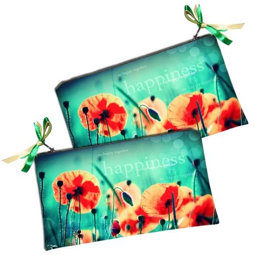Косметичка женская Happiness 20х12 см (K_KF015)