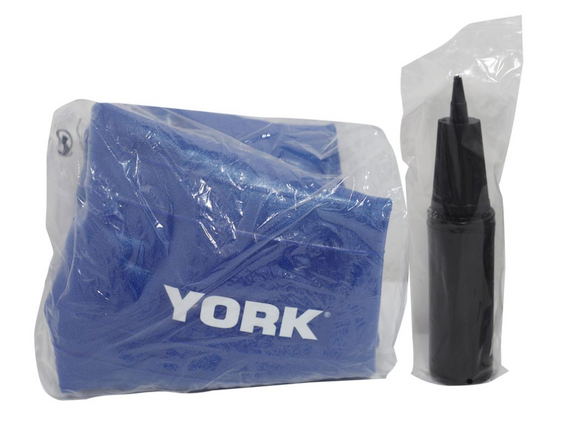 Фитбол York Fitness 65см синий + насос | Зображення 3