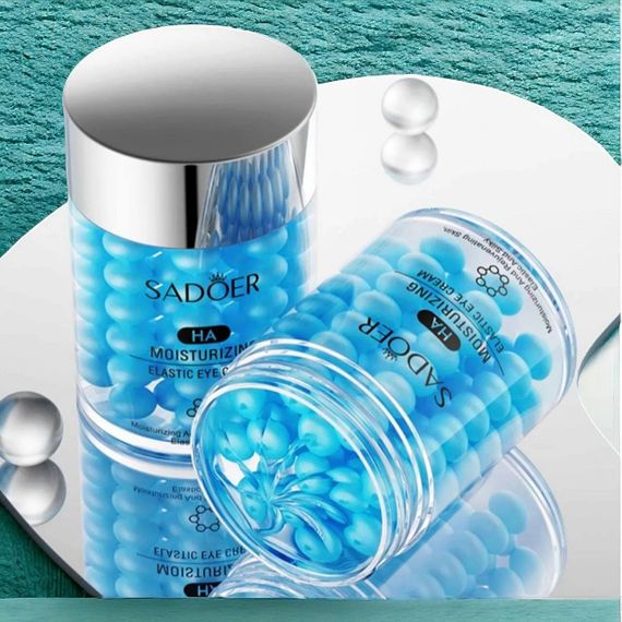 Вирівнюючий крем під очі з гіалуроновою кислотою Sadoer HA Moisturizing Elastic Eye Cream, 60 г | Зображення 1