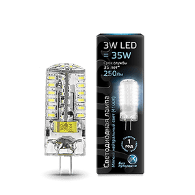 Лампа Gauss LED G4 AC150-265V 3W 4100K