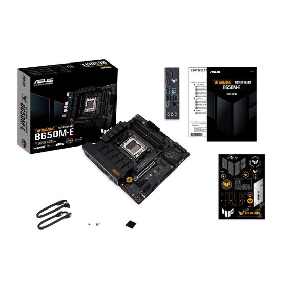 Материнcкая плата ASUS TUF GAMING B650M-E sAM5 B650 2xDDR5 M.2 HDMI DP mATX 90MB1FU0-M0EAY0 | Зображення 1