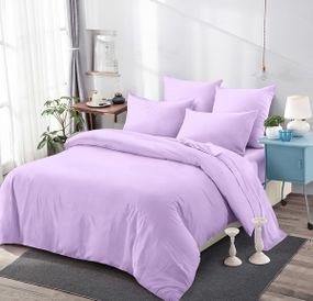 Комплект постельного белья Soho Євро Lounge 200х230 см One Lilac