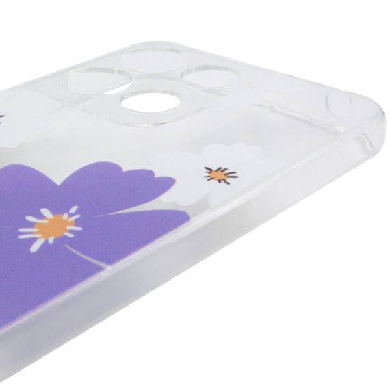 Чохол TPU Clear Joy для Motorola Moto G17 Power Pastel Daisies | Зображення 3
