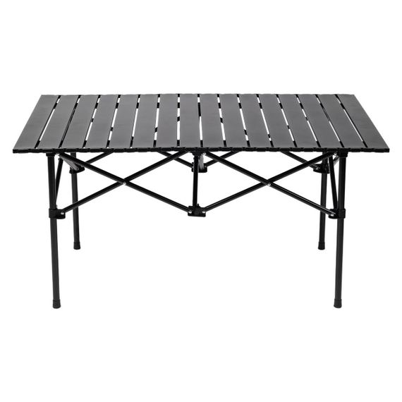 Стол для пикника раскладной туристический 95х55х50 см стол походный для отдыха на природе Черный | Зображення 1