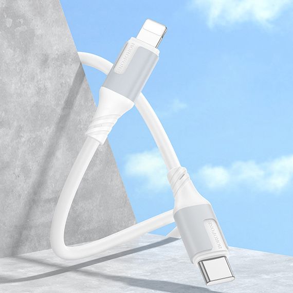 Дата кабель Borofone BX101 Creator 27W Type-C to Lightning (1m) | Зображення 3