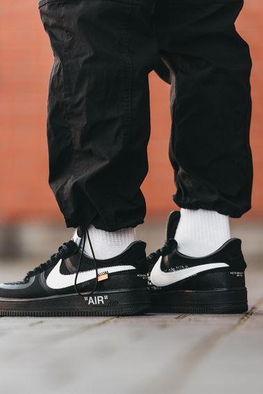 Кросівки чоловічі N-ike Air Force x Off-White 40 - 25,5 см | Зображення 5