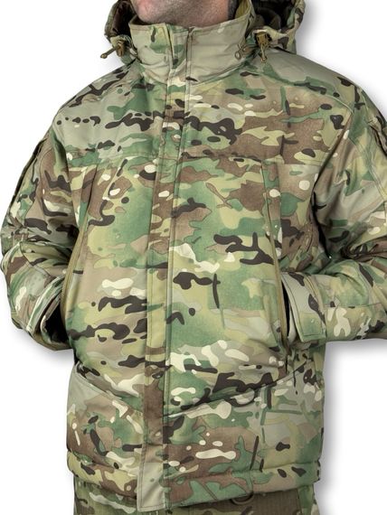 Зимова Вітровологозахисна куртка Raptor Tac «Альфа Лайт» Мультикам 54/4 | Зображення 4