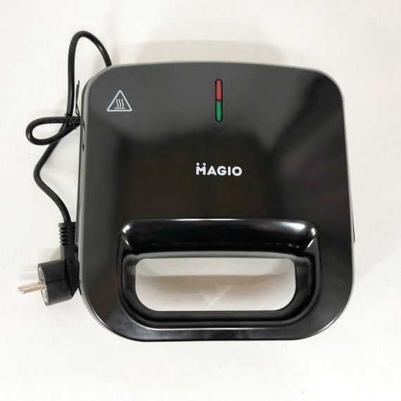 Бутербродниця сендвічниця MAGIO MG-375, електробутербродниця, бутербродниця електрична | Зображення 7