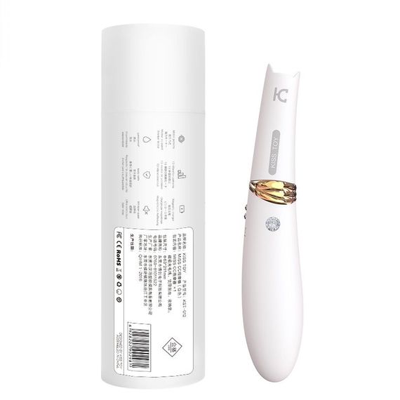 Вакуумний стимулятор з вібрацією KISTOY Miss CC White, можна використовувати як вібратор, діам.3,6см | Зображення 4