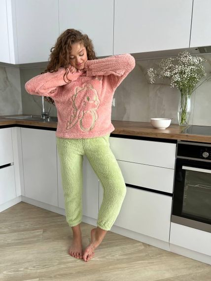 Пижама женская Розовая XL (2505) | Зображення 6