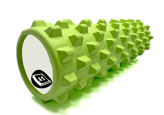 Масажний ролик EasyFit Grid Roller PRO 45 см Салатовий (EF-2029-GN)
