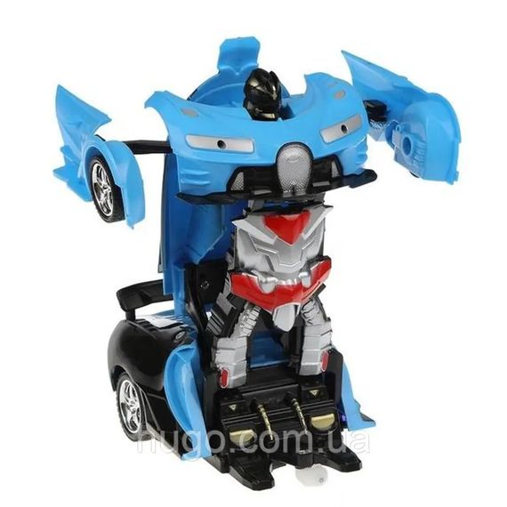 Машинка-трансформер на пульті керування XPRO Bugatti Robot Car Size 18 (234561711_328) | Зображення 1