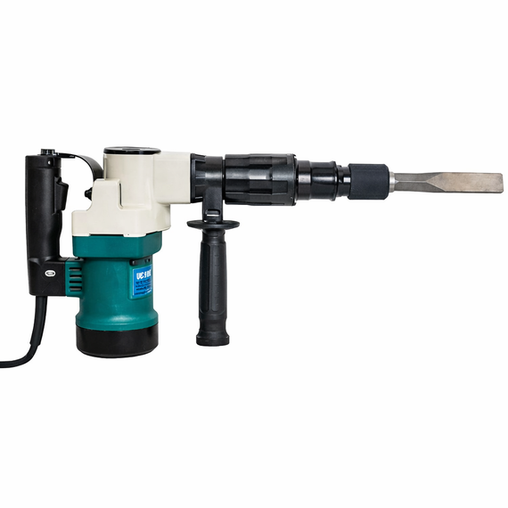 Відбійний молоток електричний 900 Вт (3000 уд./хв): патрон HEX, 2 зубила в комплекті, для демонтажу бетону та плитки | Зображення 1