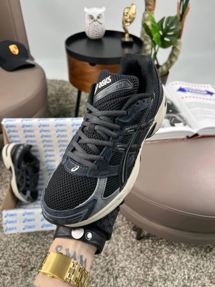 Чоловічі кросівки  ASICS Gel-1130 Black Dark Grey весна / літо / осінь A3776 46 | Зображення 2