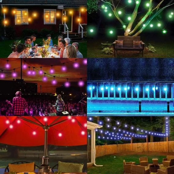 Вулична гірлянда з лампочками 10 м, 20 LED XPRO (234576038_2057) | Зображення 4