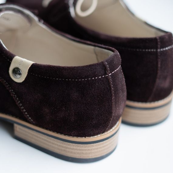 Коричневі замшеві туфлі 41 розмір | Зображення 3