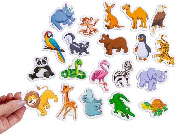 Набор магнитов Magdum "Счастливые дети Зоо" ML4031-01 EN | Зображення 1