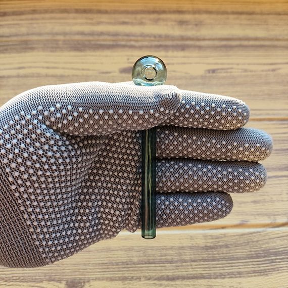 Стеклянная трубка Pocketbowl Oil Turquoise | Зображення 2