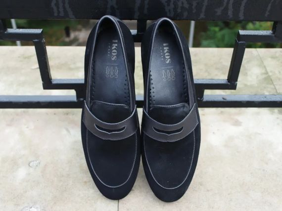 Стильні чоловічі туфлі лофери 42 розмір | Зображення 4