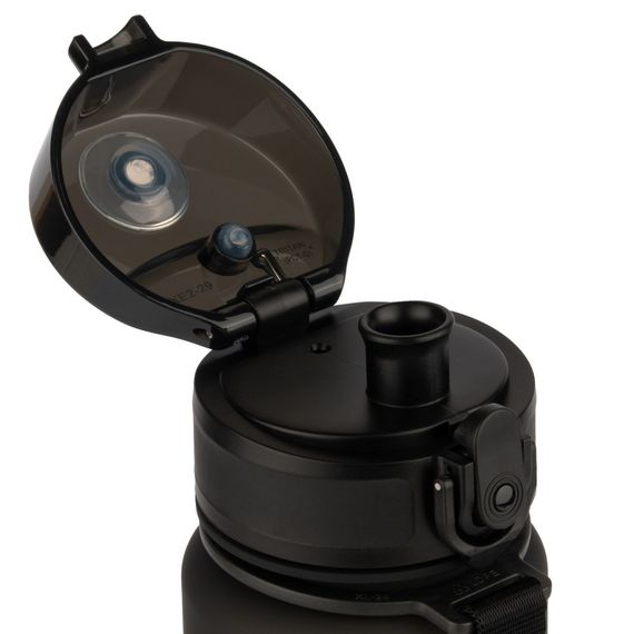 Пляшка для води UZSPACE 3026(Black) 500 мл, чорна | Зображення 2