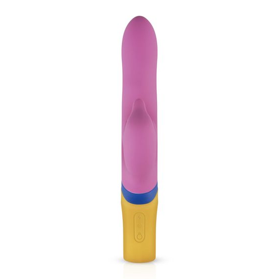 Вібратор-кролик з ротацією PMV20 Copy - Dolphin Vibrator | Зображення 3