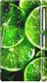 Чохол на Sony Xperia Z2 D6502/D6503 Зелені часточки лимона "852m-43-2448"
