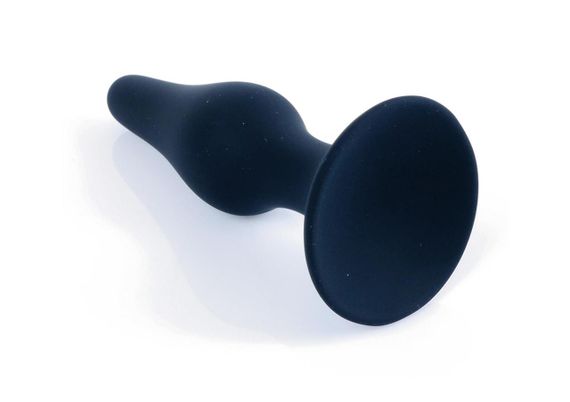 Анальна пробка - Silicone Black Plug M Sex Aura | Зображення 1