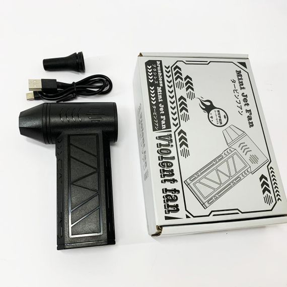 Ручний акумуляторний міні-турбовентилятор, компресор, Автомобільний турбовентилятор для видалення пилу TR-27 | Зображення 4