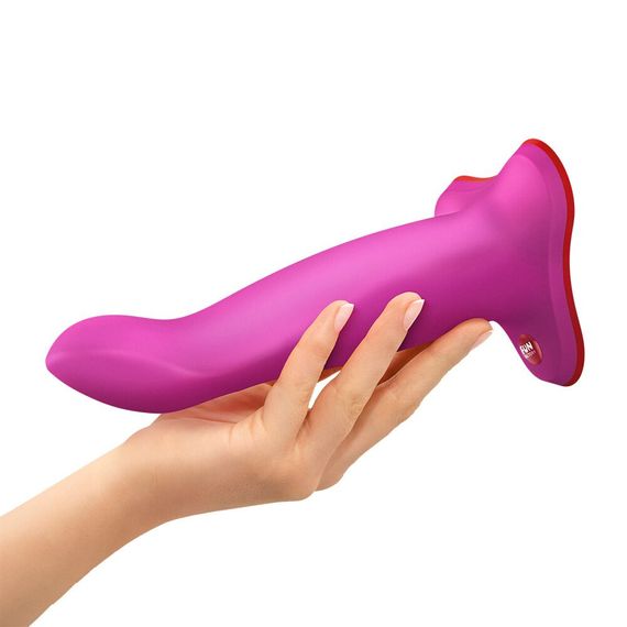 Фалоімітатор Fun Factory LIMBA FLEX L Magenta, гнучкий, з ефектом пам’яті, підходить для точки G | Зображення 2