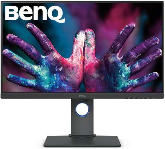 TFT 27" BenQ PD2705Q, IPS, QHD, HDMI, DP, USB-C,колонки, сірий | Зображення 7