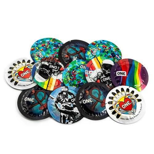 Презервативи із повітряною капсулою ONE Pleasure Plus | Зображення 2