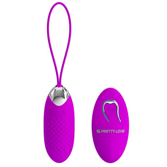 Віброяйце - Pretty Love Joannna Vibrating Egg Purple Sex Aura | Зображення 7