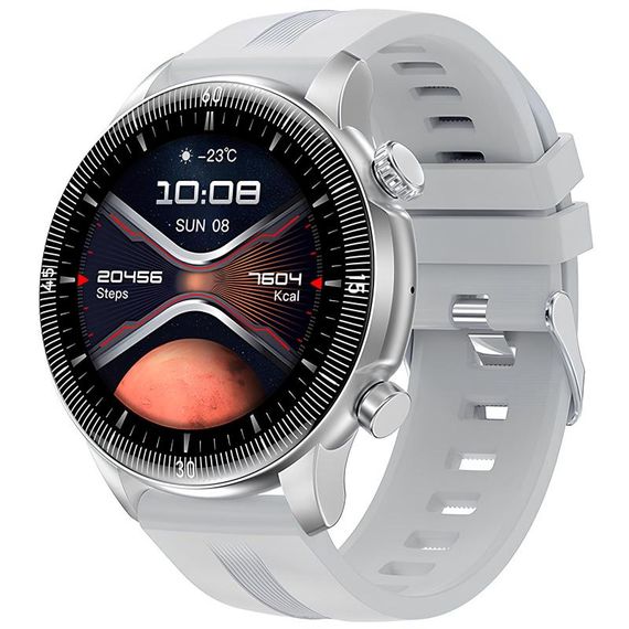 Смарт-годинник Hoco Y31 Smart sports watch (call version) Silver | Зображення 1