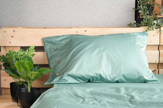 Наволочка Ardesto Mix&Match, 50х70см, 100% бавовна, сатин, шавлія (ART5070PCG) | Зображення 3